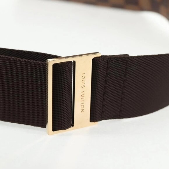 LOUIS VUITTON Damier Ebene Geronimos Shoulder Bag N51994 LV Auth 135296V - Picture 9 of 16